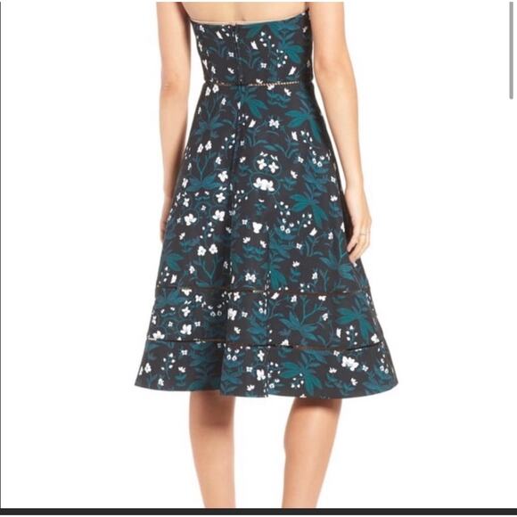 Keepsake Floral Strapless Dress‎ - Picture 3 of 7